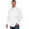 image:imageGioberti Mens 100 Cotton Long Sleeve Casual Twill Oxford ShirtWhite