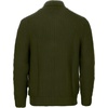 image:imageGioberti Mens 100 Cotton Milano Knit FullZip SweaterOlive