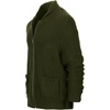 image:imageGioberti Mens 100 Cotton Milano Knit FullZip SweaterOlive