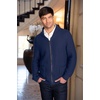 image:imageGioberti Mens 100 Cotton Milano Knit FullZip SweaterRoyal