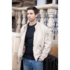 image:imageGioberti Mens 100 Cotton Sportwear Full Zipper Twill Bomber JacketBlack