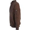 image:imageGioberti Mens 100 Cotton Sportwear Full Zipper Twill Bomber JacketBrown
