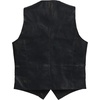 image:imageGioberti Mens 5 Button Faux Leather VestBlack