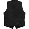 image:imageGioberti Mens 5 Button Faux Suede VestBlack