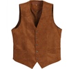 image:imageGioberti Mens 5 Button Faux Suede VestCamel