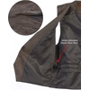 image:imageGioberti Mens 5 Button Faux Suede VestCharcoal