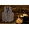 image:imageGioberti Mens 5 Button Faux Suede VestCharcoal