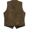 image:imageGioberti Mens 5 Button Faux Suede VestOlive