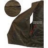 image:imageGioberti Mens 5 Button Faux Suede VestOlive