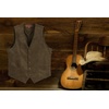image:imageGioberti Mens 5 Button Faux Suede VestOlive