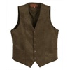 image:imageGioberti Mens 5 Button Faux Suede VestOlive