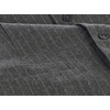 image:imageGioberti Mens 5 Button Formal Wool Blend Tweed Pin Stripe VestGray