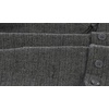 image:imageGioberti Mens 5 Button Slim Fit Formal Herringbone Tweed Suit Vest36  Gray Herringbone