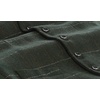 image:imageGioberti Mens 5 Button Slim Fit Formal Herringbone Tweed Suit Vest66  Olive Herringbone Graph