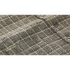 image:imageGioberti Mens 5 Button Slim Fit Formal Herringbone Tweed Suit Vest98  Gray Gridwork