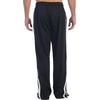 image:imageGioberti Mens Athletic Track Pants with Zip BottomBlack  White