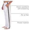 image:imageGioberti Mens Athletic Track Pants with Zip BottomWhite