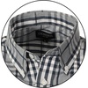 image:imageGioberti Mens Casual Plaid Button Down Short Sleeve Shirt1018  Navy  White