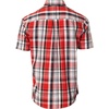 image:imageGioberti Mens Casual Plaid Button Down Short Sleeve Shirt1036  Red  Navy  White