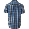 image:imageGioberti Mens Casual Plaid Button Down Short Sleeve Shirt1053  Blue  Navy  White