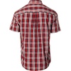 image:imageGioberti Mens Casual Plaid Button Down Short Sleeve Shirt1055  Red  Navy  White