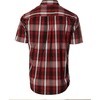 image:imageGioberti Mens Casual Plaid Button Down Short Sleeve Shirt1088  Black  Red