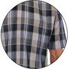 image:imageGioberti Mens Casual Plaid Button Down Short Sleeve Shirt1101  Mint  Gray