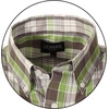 image:imageGioberti Mens Casual Plaid Button Down Short Sleeve Shirt1102  Green  Charcoal  White
