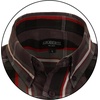 image:imageGioberti Mens Casual Plaid Button Down Short Sleeve Shirt1159  Charcoal  Red  Black