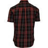 image:imageGioberti Mens Casual Plaid Button Down Short Sleeve Shirt1160  Red  Black  Navy