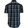 image:imageGioberti Mens Casual Plaid Button Down Short Sleeve Shirt1162  Royal  Black  Gray
