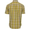 image:imageGioberti Mens Casual Plaid Button Down Short Sleeve Shirt924  Yellow  White