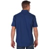image:imageGioberti Mens Casual Western Solid Short Sleeve Shirt with Pearl SnapsNavy