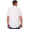 image:imageGioberti Mens Casual Western Solid Short Sleeve Shirt with Pearl SnapsWhite