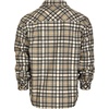 image:imageGioberti Mens Checkered Flannel Jacket With Velvet Underlining1089  Gray  Black  Orange Highlight