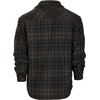 image:imageGioberti Mens Checkered Flannel Jacket With Velvet Underlining34  Charcoal  Black
