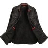 image:imageGioberti Mens Checkered Flannel Jacket With Velvet Underlining34  Charcoal  Black