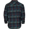 image:imageGioberti Mens Checkered Flannel Jacket With Velvet Underlining54  Dark Green  Red Highlight