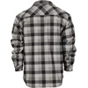 image:imageGioberti Mens Checkered Flannel Jacket With Velvet Underlining86  Black  Charcoal  Gray