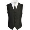 image:imageGioberti Mens Formal 4pc Paisley Vest Necktie Bowtie and Pocket SquareBlack B