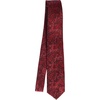 image:imageGioberti Mens Formal 4pc Paisley Vest Necktie Bowtie and Pocket SquareBurgundy B