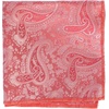 image:imageGioberti Mens Formal 4pc Paisley Vest Necktie Bowtie and Pocket SquareCoral B