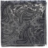 image:imageGioberti Mens Formal 4pc Paisley Vest Necktie Bowtie and Pocket SquareGray B
