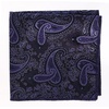 image:imageGioberti Mens Formal 4pc Paisley Vest Necktie Bowtie and Pocket SquarePurple B2