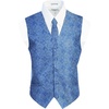 image:imageGioberti Mens Formal 4pc Paisley Vest Necktie Bowtie and Pocket SquareRoyal Blue B