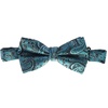 image:imageGioberti Mens Formal 4pc Paisley Vest Necktie Bowtie and Pocket SquareTurquoise B2