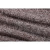 image:imageGioberti Mens Full Zip Cardigan Patch Design Sweater with Flannel LiningMelange Coffee