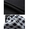 image:imageGioberti Mens Half Zip Pullover Knitted Regular Fit Sweater with Soft Brushed Flannel LiningBlack