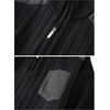 image:imageGioberti Mens Half Zip Pullover Knitted Regular Fit Sweater with Soft Brushed Flannel LiningBlack