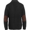 image:imageGioberti Mens Heavy Weight Shawl Collar Knitted Regular Fit CardiganCharcoal  With Faux Suede Elbow Patch